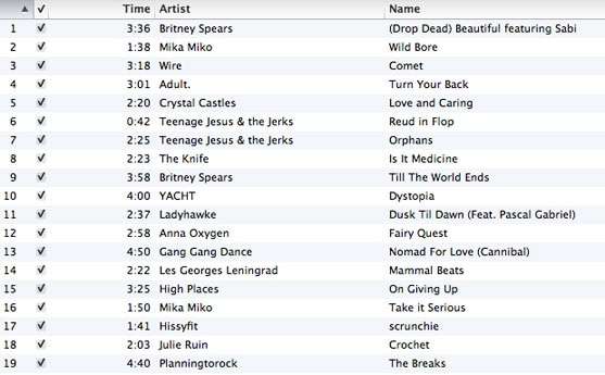 playlist